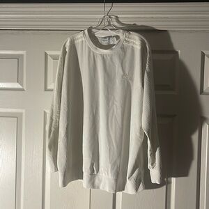 Velvet Adidas crew neck hoodie